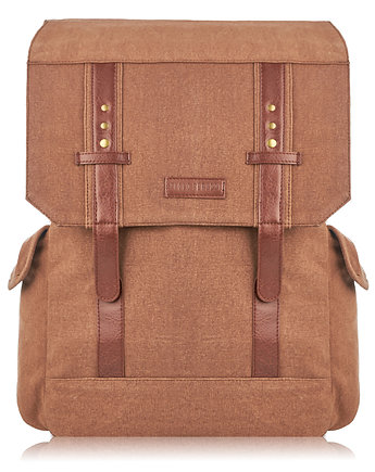 PLECAK MĘSKI DO PRACY BRĄZOWY A4 NA LAPTOPA PAOLO PERUZZI E-03-BR, Paolo Peruzzi