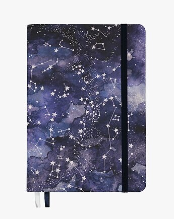 Night Sky - notatnik A5, bullet journal, planer w kropki