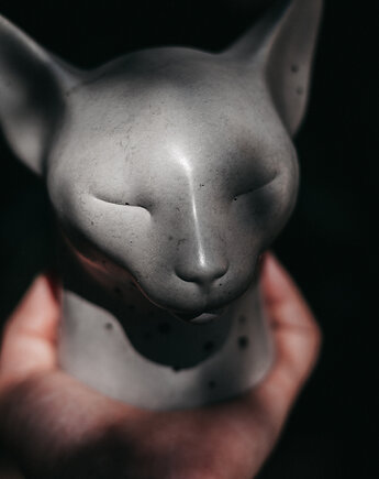 KOT beton kolor szary - figura - KUFA.design