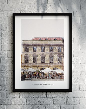Plakat Lublin - Kamienica Klonowica