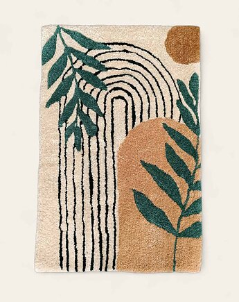 Dywan boho, wzór abstrakcyjny, Cotton Carpet