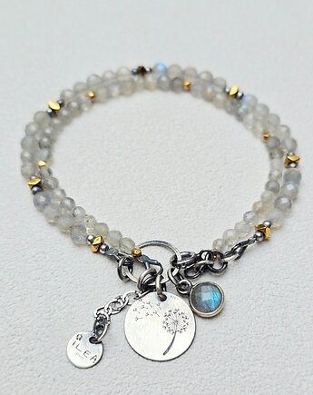 Podwójna  Bransoletka Dmuchawce Latawce, ILEA