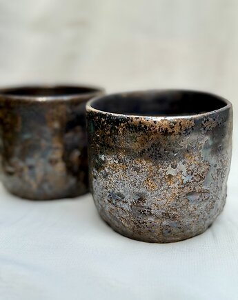 Czarka ceramiczna metaliczna