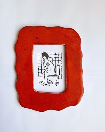 Ramka ceramiczna dekoracja ścienna