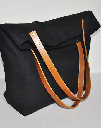 Torba tote XXL - czarna