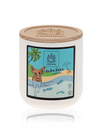 Dzika plaża M - średnia świeca rzepakowa, Dzikilas