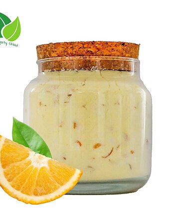 Musujący puder kąpielowy Pomarańcza mlekiem kozim 450g