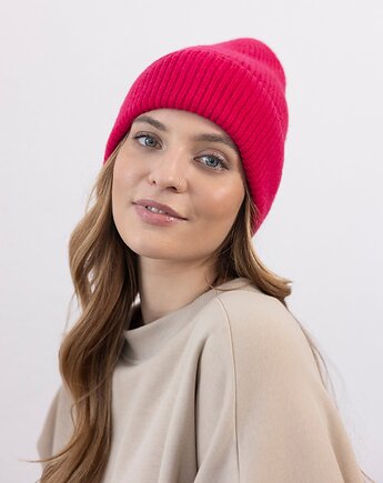 Czapka Gentle Cashmere  Viva Magenta