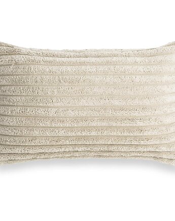 Cord kremowa poduszka dekoracyjna 50x30
