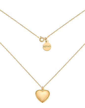 Złoty naszyjnik z sercem, SOTHO