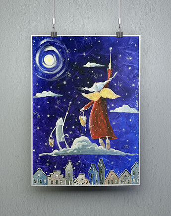 "Magiczne gwiazdki marzeń" Plakat