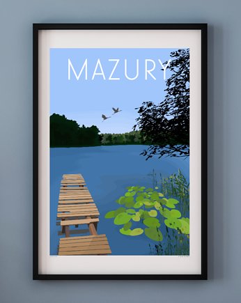 Plakat MAZURY