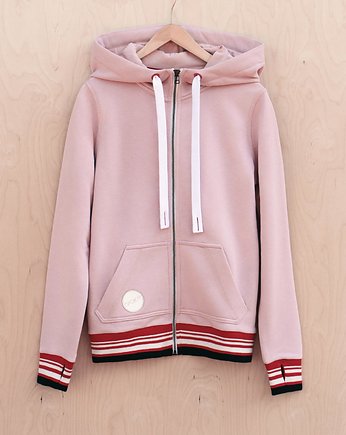 Bluza z kapturem WANNA SWIM dusty rose