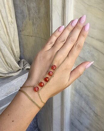 Bransoletka z pierścionkiem Woman Stones Long, AFRODITTE COLLECTION