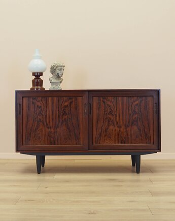 Szafka palisandrowa, duński design, lata 70, produkcja: Dania