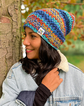 Czapka MERINO 50% Górski potok EXPLORER