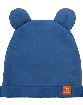 Czapka BEANIE BEAR - niebieska
