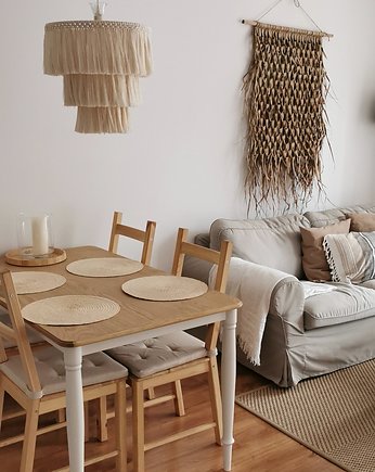 Lampa wisząca wzorek boho