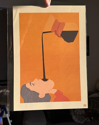 Plakat "Gimmie Coffee" dla miłośnika kawy