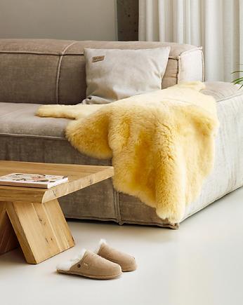 Skóra naturalna owcza Relugan lecznicza medyczna naturalny dywan narzuta, Vanuba