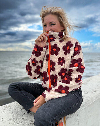 Bluza Puchowe Kwiaty