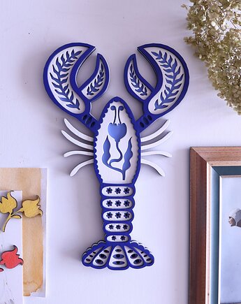 Loobster niebieski, na_ha_ku 