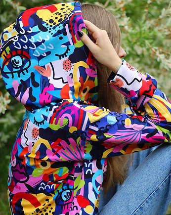 Bluza kolorowa abstrakcja