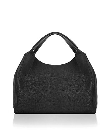 Torba skórzana Sarita czarna marki bolsa