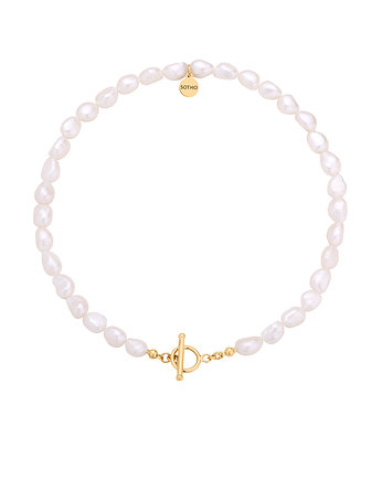 Złoty naszyjnik z pereł naturalnych, SOTHO