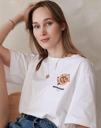Koszulka unisex Slice of Napoli Tee - Classic White