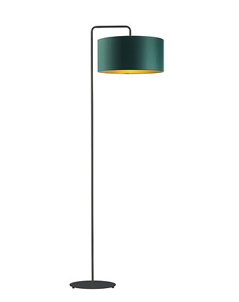 Lampa podłogowa do salonu w stylu urban jungle BOLIVIA GOLD