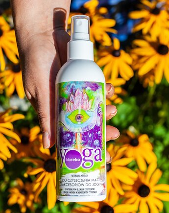 Naturalna mgiełka do czyszczenia mat i akcesoriów jogi - YOGA