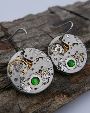 Mechaniczne kolczyki Swarovski 249