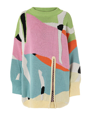 Sweter żakardowy