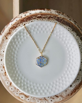 Naszyjnik z niezapominajką, ANKO rekodzielo