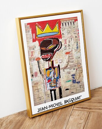 PLAKAT Basquiat street art graffiti poster sztuka uliczna 80