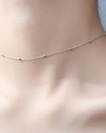 Naszyjnik minimalistyczny kuleczki, Czaki Bransoletki