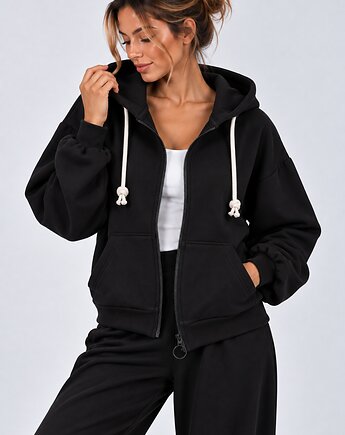 Bluza Na Zamek ,,SUZANA" Czarny