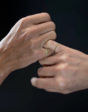 SIS PINKY fingers / satin brass