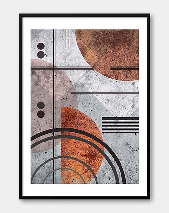 Plakat industrialny - Industrial no. 8 - z serii INDUSTRIAL