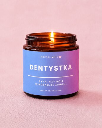 Świeca zapachowa DENTYSTKA