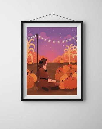 Plakat Pumpkin Field