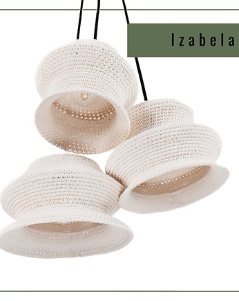 Izabela - lampa z 3kloszy