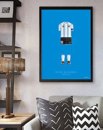 Maradona - plakat - piłka nożna
