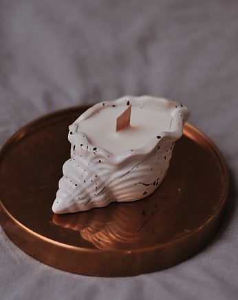 Świeczka sojowa muszelka ART 45g Świeczkowa Słodyczarnia