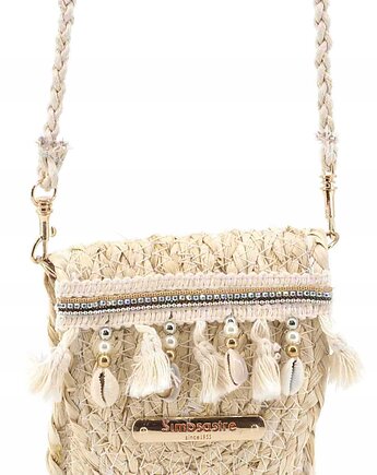 Torebka naturalna etui na telefon Simó Sastre, Olivka Warsaw