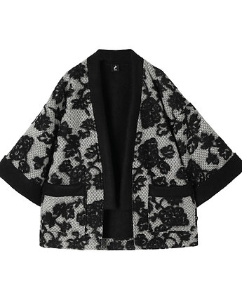 Fi - Wełniane kimono w kwiaty