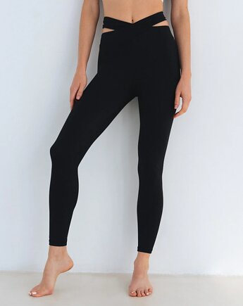 Legginsy do jogi Belly Button - black sky