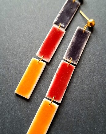 Kolczyki segmenty no2, Motywator Eweliny