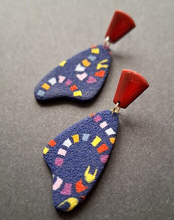 Kolczyki festiwal kolorów no5, Motywator Eweliny